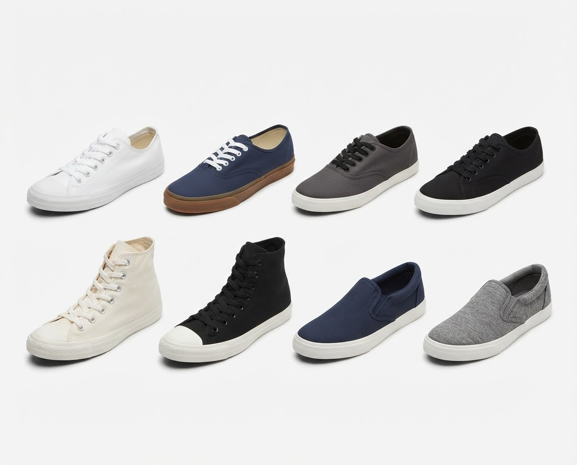 canvas shoes men canvas shoes - Image 1