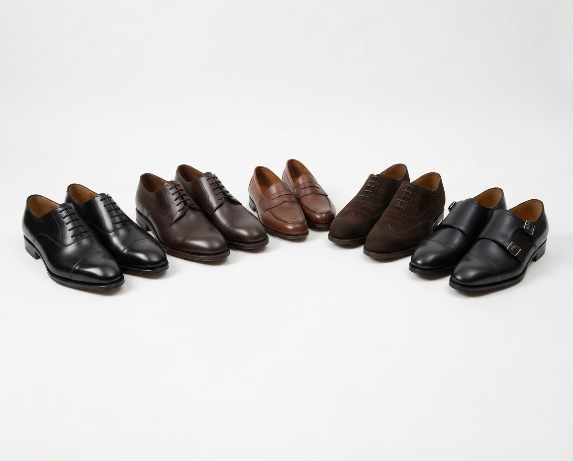 leather shoes men leather shoes - Image 1