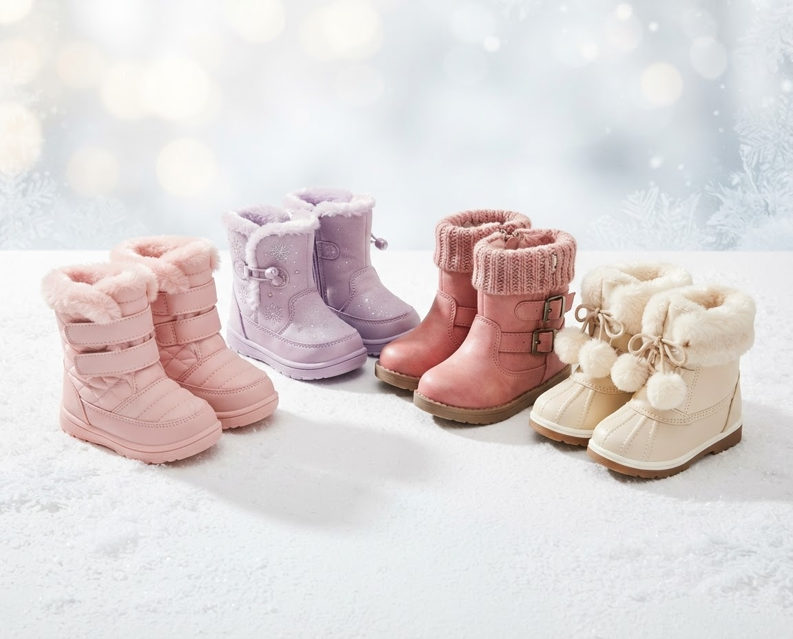 snow boots girl snow boots - Image 1