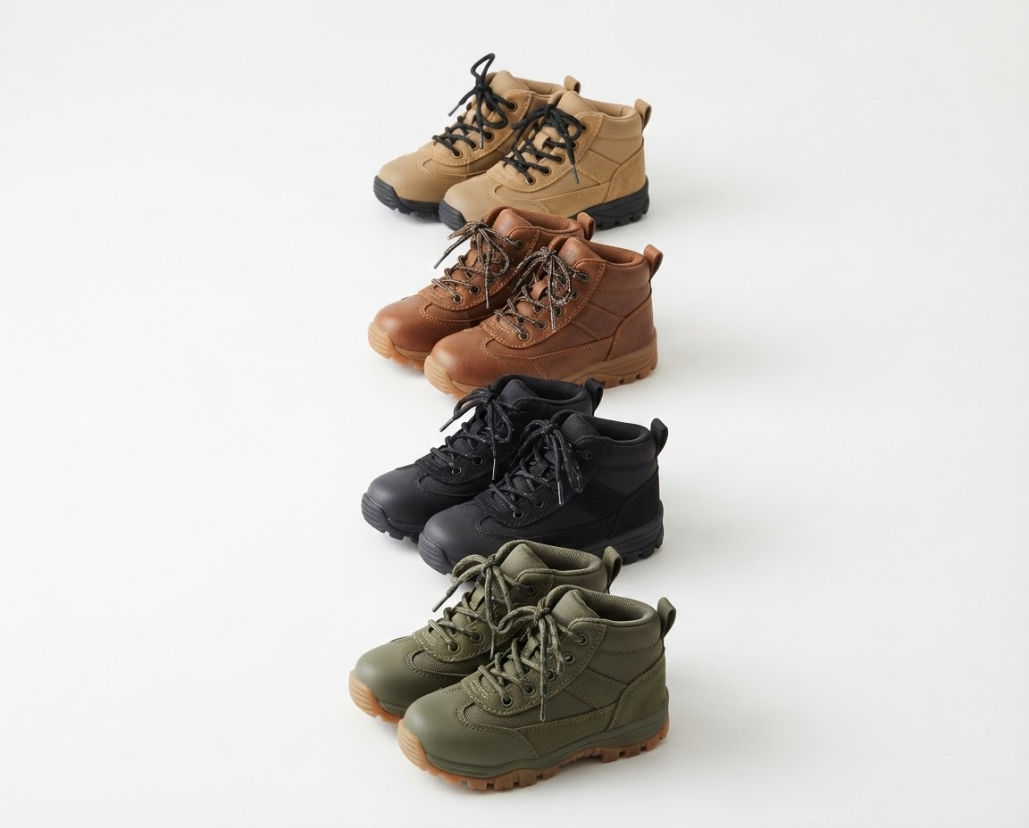 tactical boots (2) boy tactical boots - Image 1
