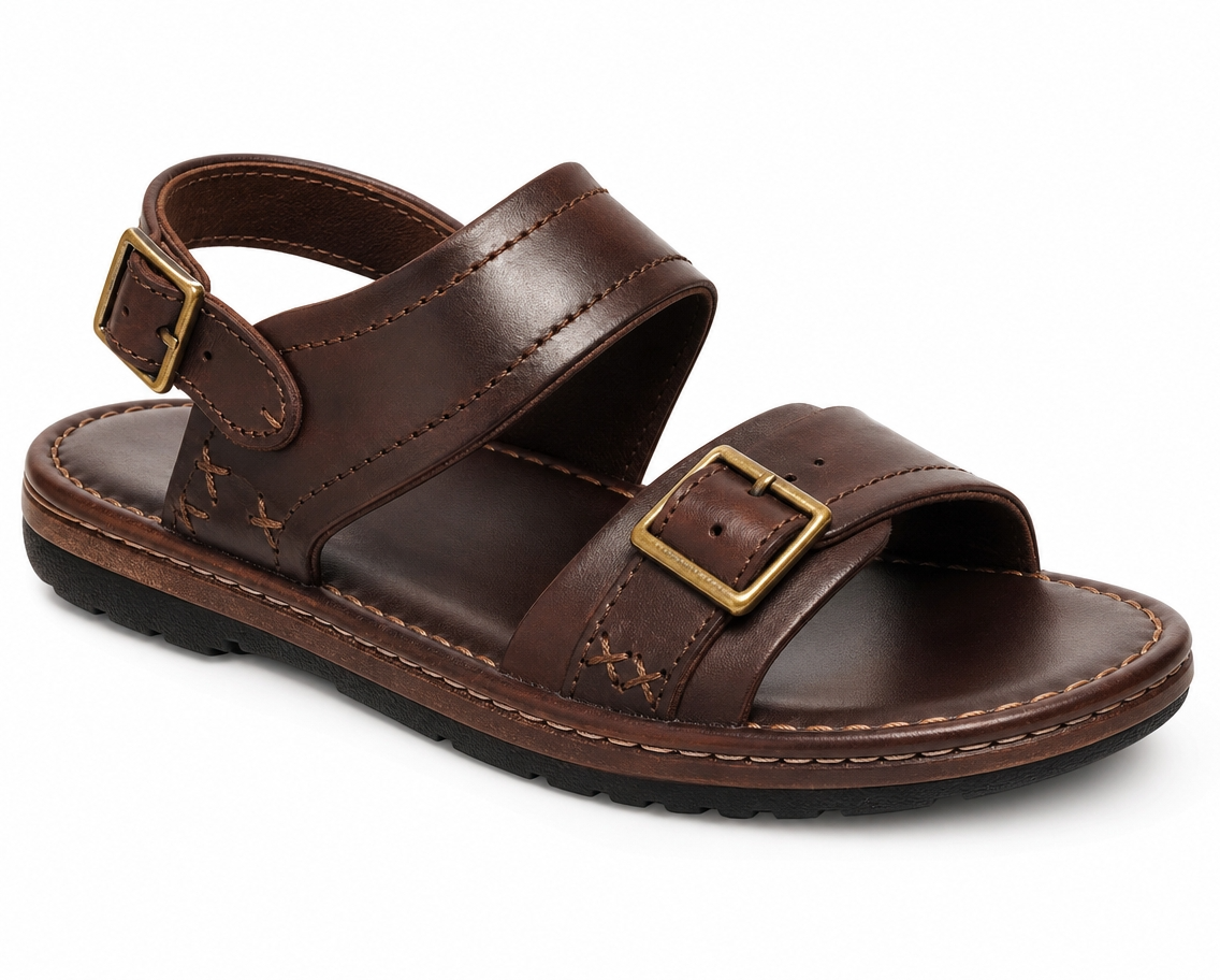 A_clean_commercial_product_photograph_of_a_premium-1788679431003 men sandal - Image 1